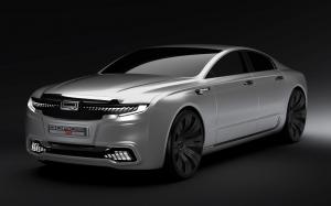 Qoros 9 Sedan Concept 2014 года